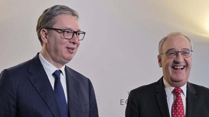 Parmelan u poseti Srbiji